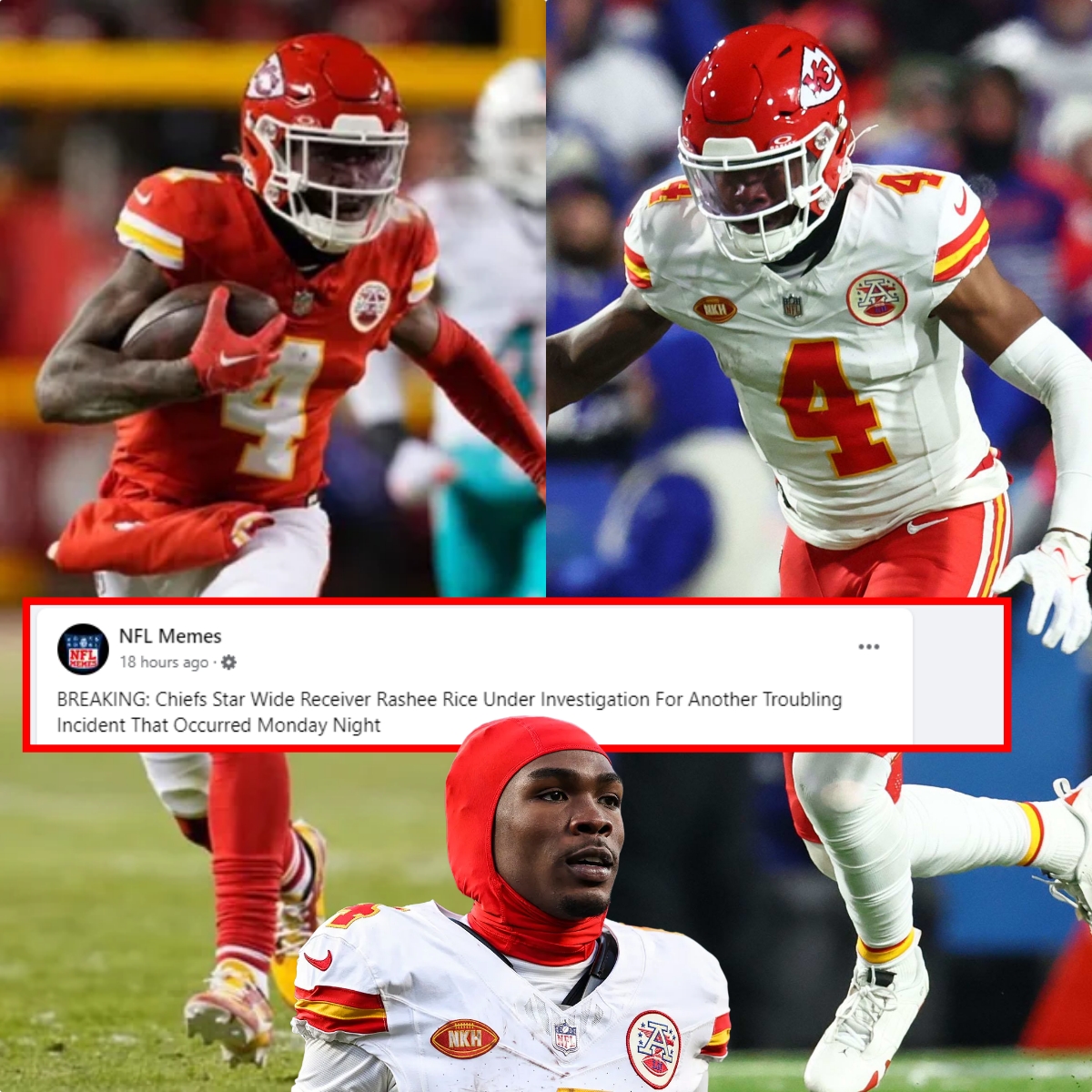 BREAKING: Chiefs Star Wide Receiver Rashee Rice Under Investigation For ...